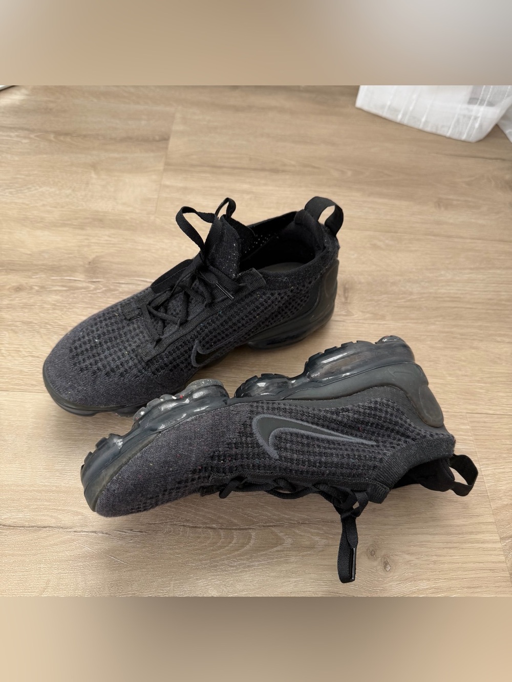 Nike Air VaporMax Flyknit Black Sneakers